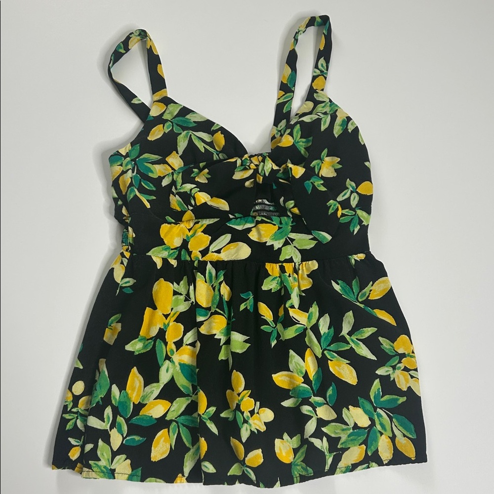 Vibrant Floral Camisole Top